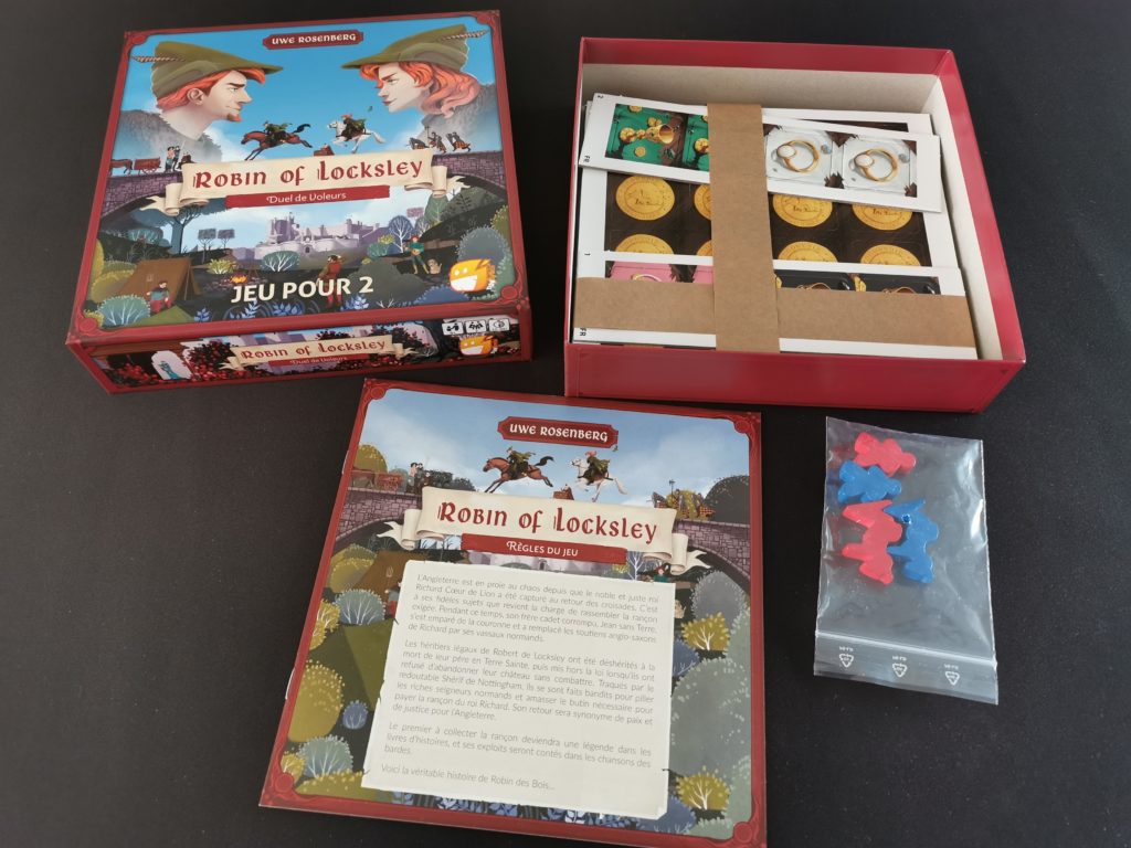 Test : Robin of Locksley un jeu de Uwe Rosenberg édité par Funforge