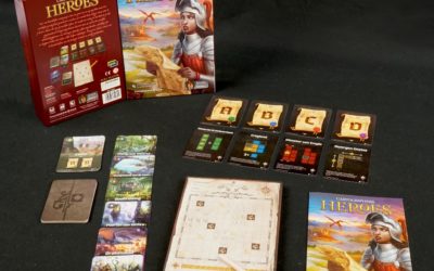 Test : Cartographers Heroes et pack parchemins