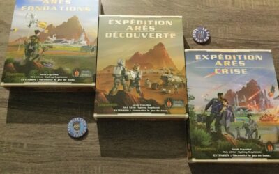 Test : Terraforming Mars : Ares Expedition : les extensions
