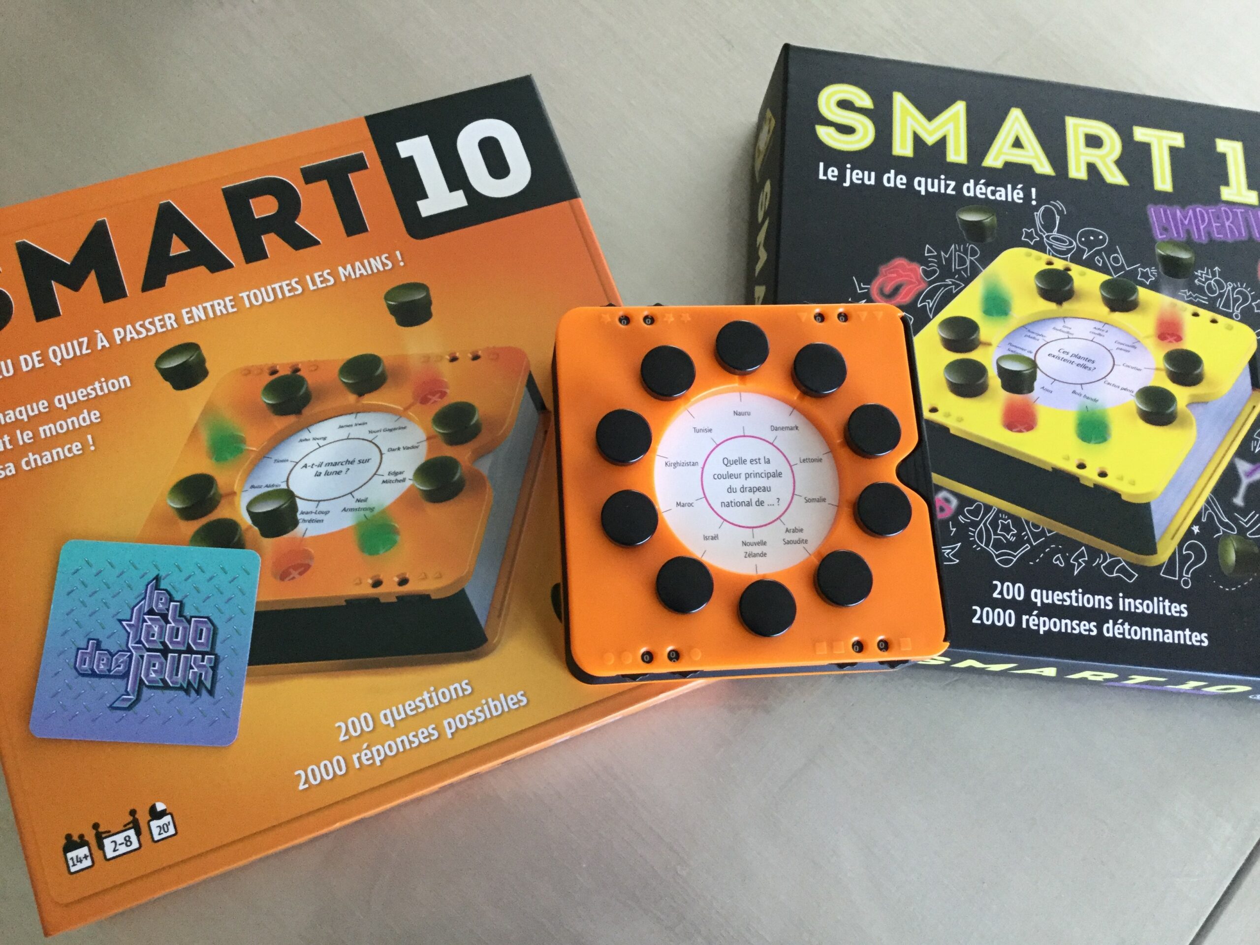 Smart10 : Recharge Questions 2 - Extension - Jeux de société 