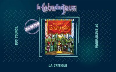 Test : Bug Council of Backyardia