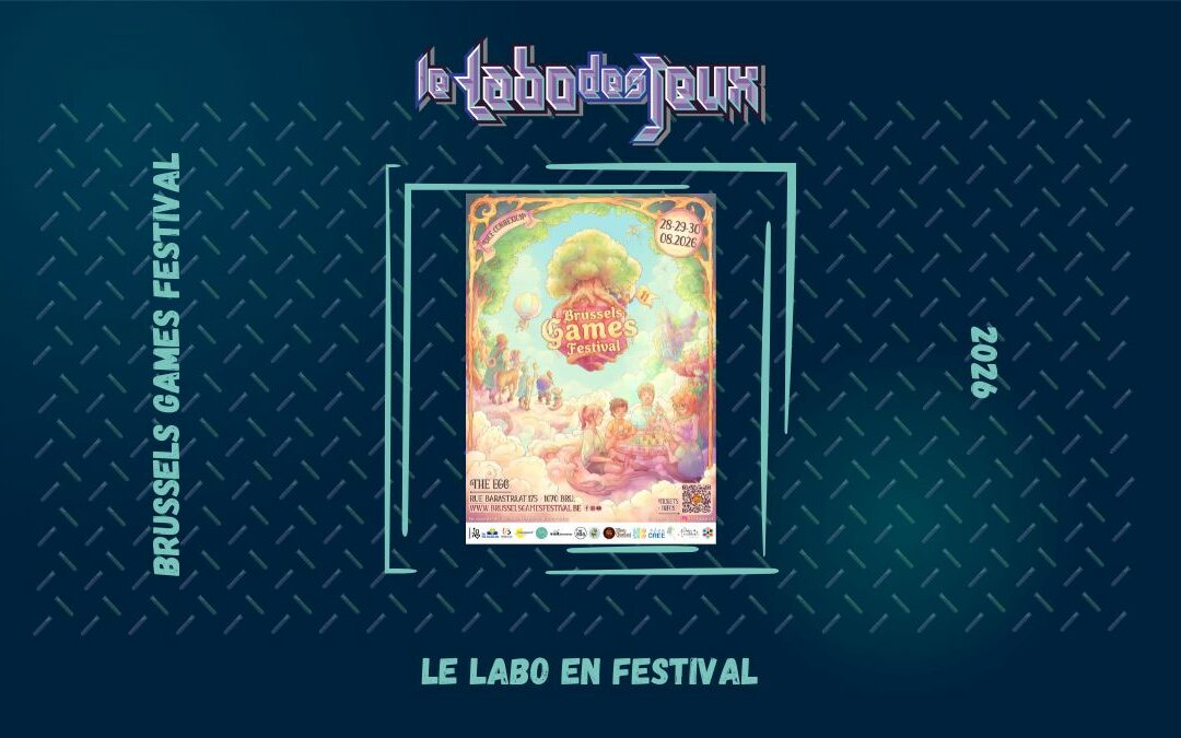 Le labo en Festival : Brussels Games Festival BGF 2026