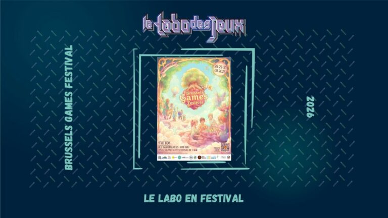 Le labo en Festival : Brussels Games Festival BGF 2026